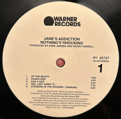 Jane's Addiction : Nothing's Shocking (LP, Album, RE, 180)