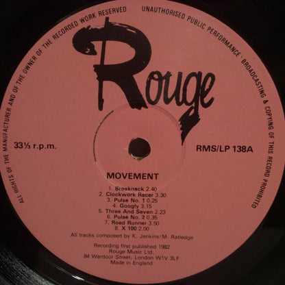 Rubba : Movement (LP)