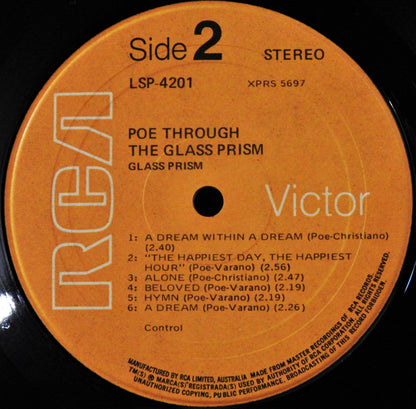 Glass Prism : Poe Through The Glass Prism (LP, Album)