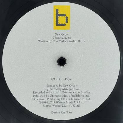 New Order : Thieves Like Us (12", Single, RE, RM, 180)