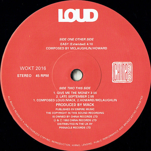 Loud (2) : Easy (12", Single)