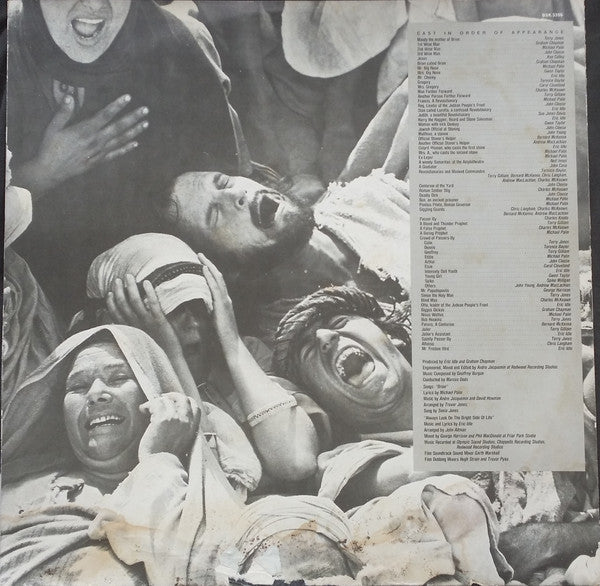 Monty Python : Monty Python's Life Of Brian (Original Motion Picture Soundtrack) (LP, Album, Cas)