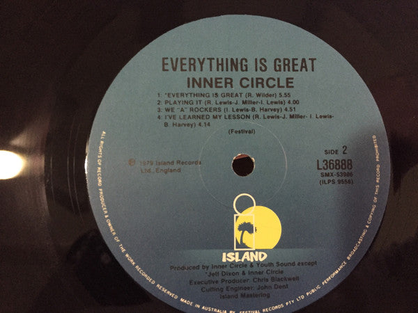 Inner Circle : Everything Is Great (LP, Album)