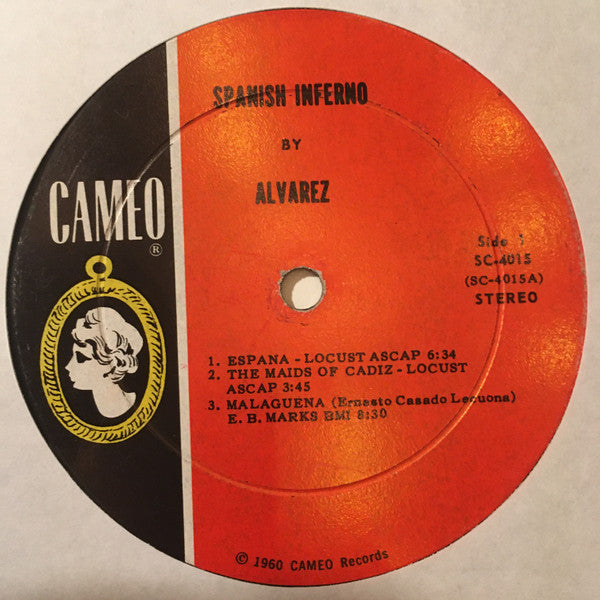 The International Pop Orchestra Conducted By Alvarez (4) : Spanish Inferno (LP)