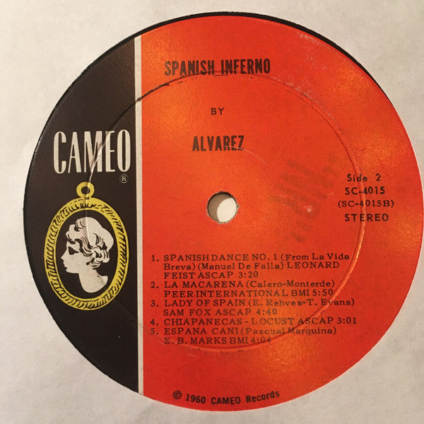 The International Pop Orchestra Conducted By Alvarez (4) : Spanish Inferno (LP)