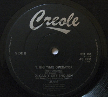 Julie* : Big Time Operator (12", Single)