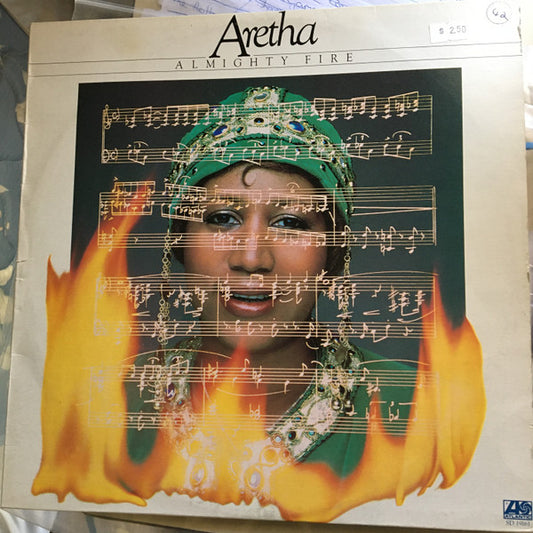 Aretha Franklin : Almighty Fire (LP, Album, Pre)
