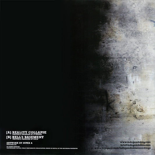 The Outside Agency : Reality Collapse / Hell's Basement (12")