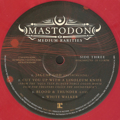 Mastodon : Medium Rarities (2xLP, Comp, Ltd, Pin)
