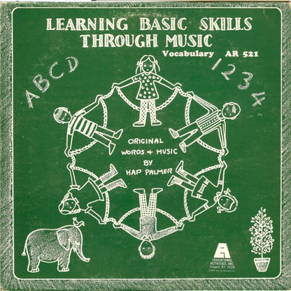 Hap Palmer : Learning Basic Skills Through Music : Vocabulary (LP, Album)
