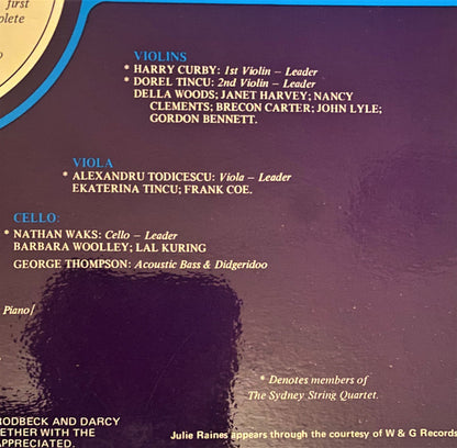 The Australian Pops Orchestra, Don Burrows, George Golla, Billy Burton, Julie Raines : The Australian Pops Orchestra (LP, Album)