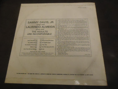 Sammy Davis Jr. And Laurindo Almeida : Sammy Davis, Jr. Sings Laurindo Almeida Plays  (LP, Album)