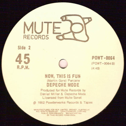 Depeche Mode : See You (12", Single)