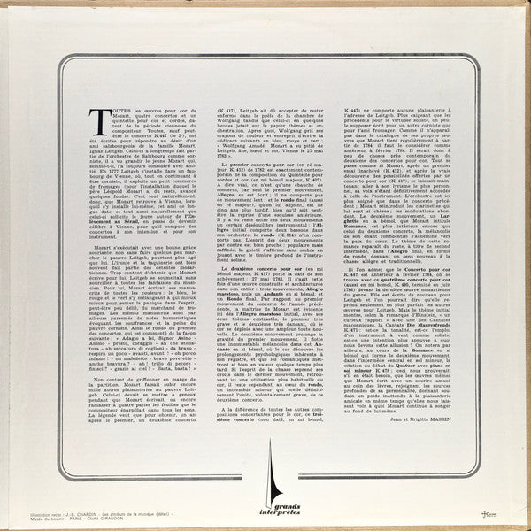 Wolfgang Amadeus Mozart : Mason Jones (2), The Philadelphia Orchestra, Eugene Ormandy : 4 Concertos Pour Cor Et Orchestre (LP)
