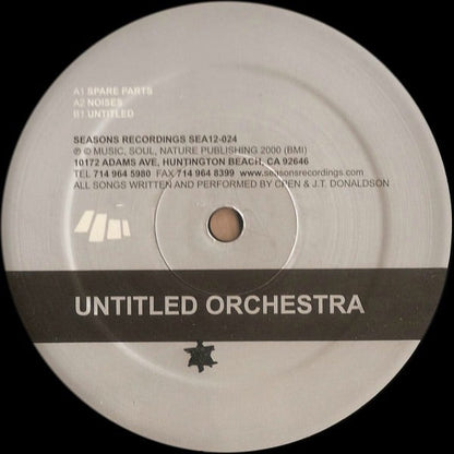 Untitled Orchestra : Spare Parts (12")