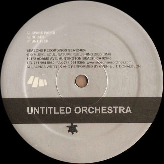 Untitled Orchestra : Spare Parts (12")