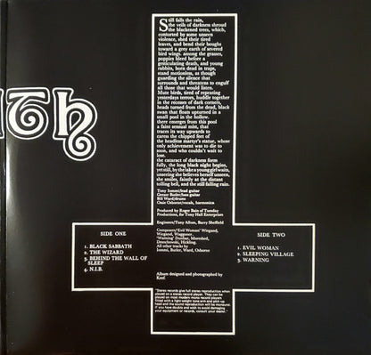 Black Sabbath : Black Sabbath (LP, Album, 180)