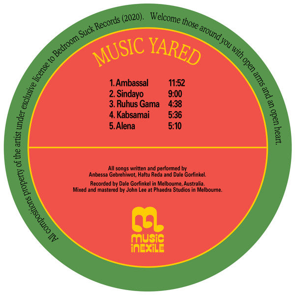 Music Yared : Music Yared (LP)