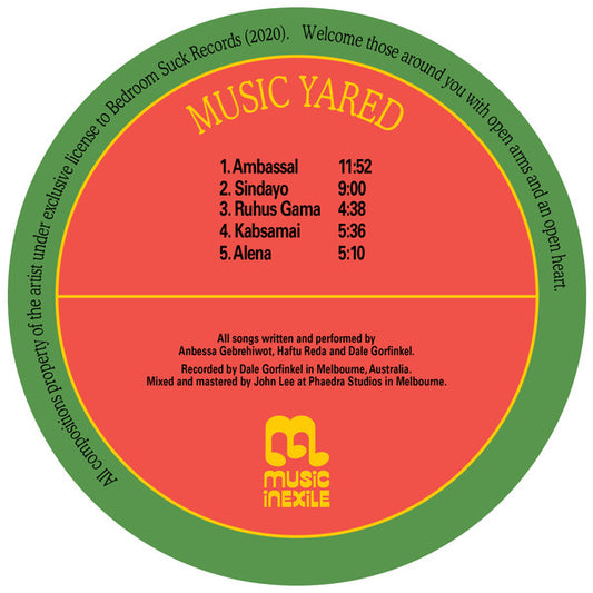 Music Yared : Music Yared (LP)
