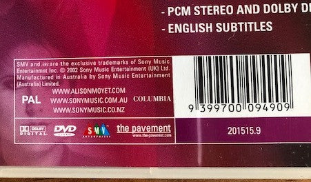 Alison Moyet : The Essential Alison Moyet (DVD-V, PAL)
