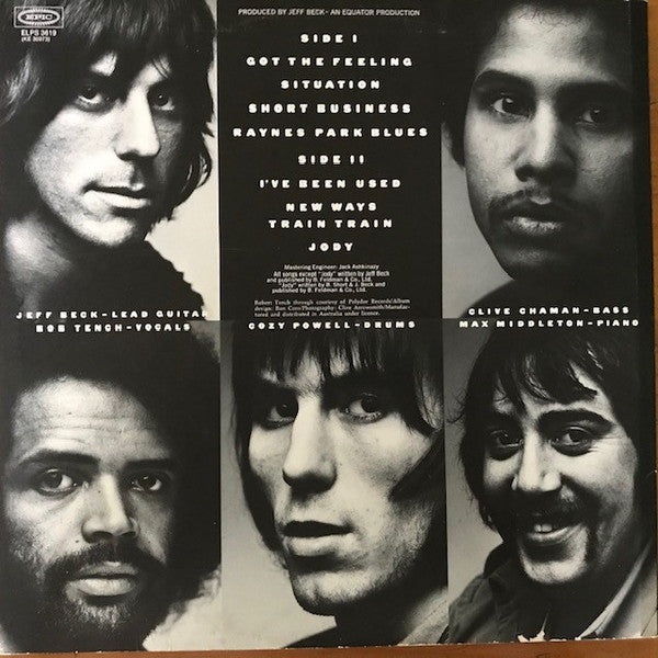 Jeff Beck Group : Rough And Ready (LP, Album, RE)