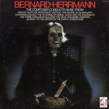 Bernard Herrmann : Bernard Herrmann Conducts Psycho And Other Film Scores (LP, Comp)