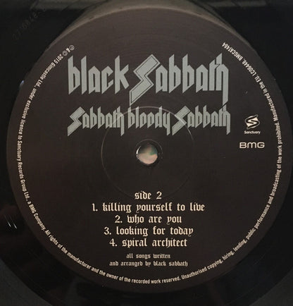 Black Sabbath : Sabbath Bloody Sabbath (LP, Album, RE, RP, Gat)