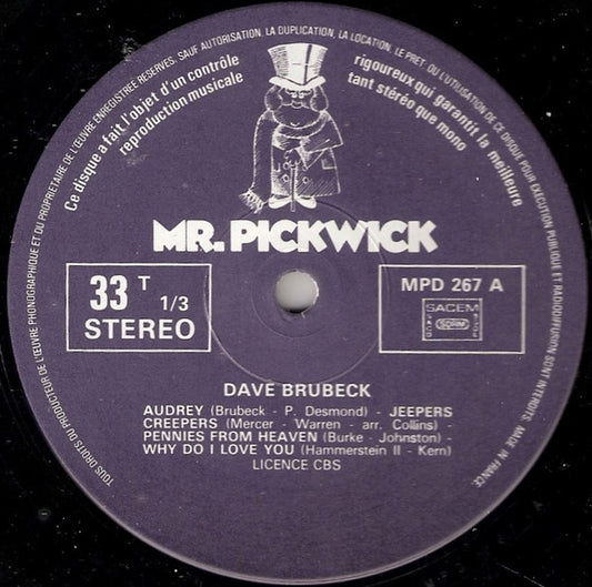 Dave Brubeck : Jazz Anthology/Vol. 3 (LP, Album, RE)