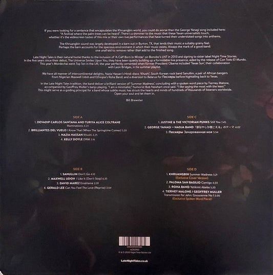 Khruangbin : LateNightTales (2xLP, Comp)