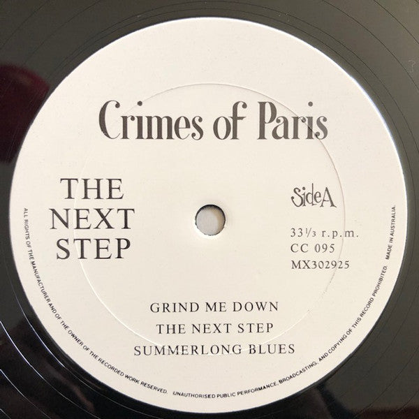 Crimes Of Paris : The Next Step (LP)