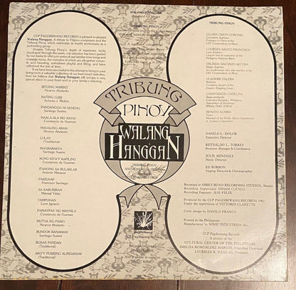 Tribung Pinoy : Walang Hanggan (LP, Album)