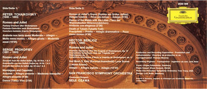 Hector Berlioz • Pyotr Ilyich Tchaikovsky • Sergei Prokofiev - San Francisco Symphony • Seiji Ozawa : Romeo And Juliet (LP, Gat)
