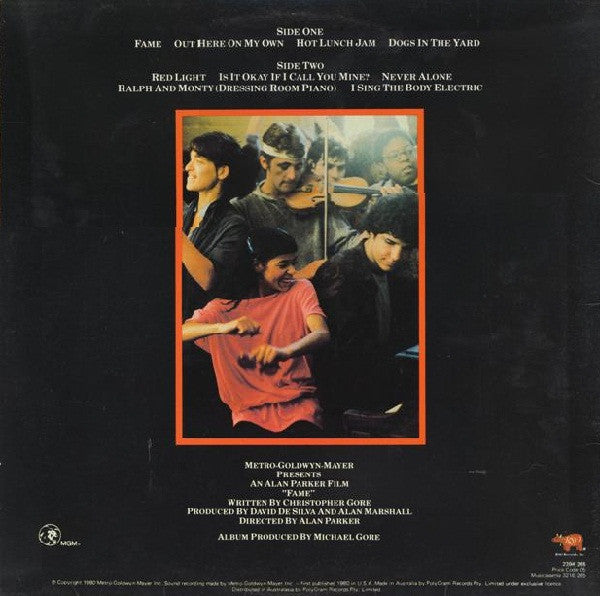 Various : Fame - Original Soundtrack From The Motion Picture (LP, Album, Gat)