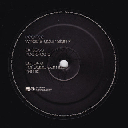 Des'ree : What's Your Sign? (12")