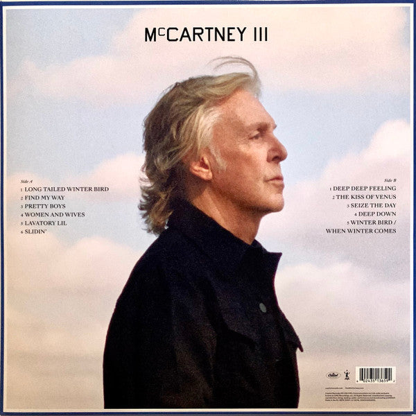 Paul McCartney : McCartney III (LP, Album, Blu)