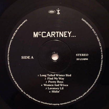 Paul McCartney : McCartney III (LP, Album, Blu)