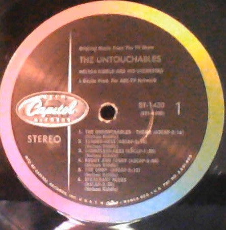 Nelson Riddle : The Untouchables (LP, Album, Scr)