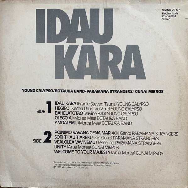 Various : Idau Kara (LP, Album)
