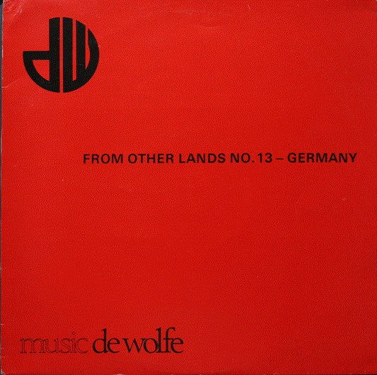 John Leach : From Other Lands No.13 - Germany (LP)