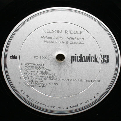 Nelson Riddle & His Orchestra* : Witchcraft! (LP, Album, Comp, Mono, RE)