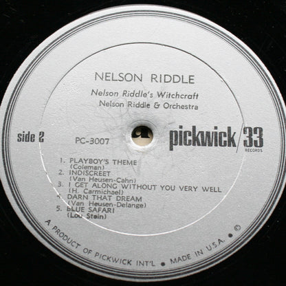 Nelson Riddle & His Orchestra* : Witchcraft! (LP, Album, Comp, Mono, RE)