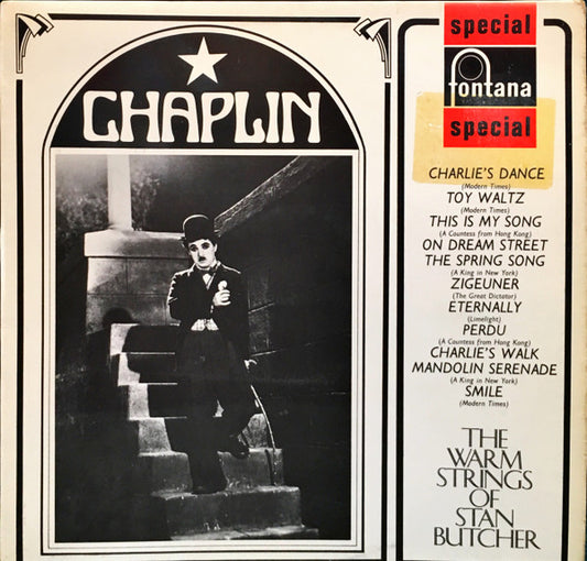 The Warm Strings Of Stan Butcher : Chaplin (LP, Album)