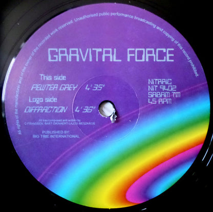 Gravital Force : Diffraction / Pewter Grey (12")