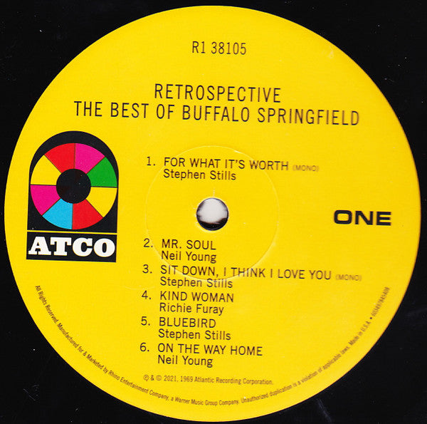 Buffalo Springfield : Retrospective - The Best Of Buffalo Springfield (LP, Comp, Mono, RE, RM, 180)