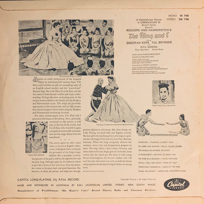 Rodgers & Hammerstein : The King And I (LP, Album, Mono)