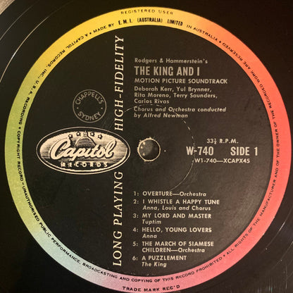 Rodgers & Hammerstein : The King And I (LP, Album, Mono)