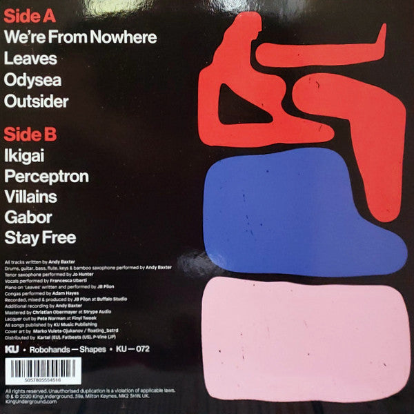 Robohands : Shapes (LP, Album, RE)