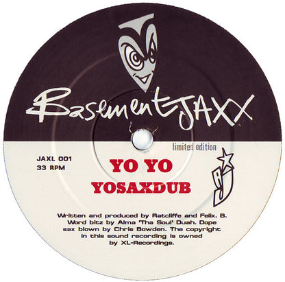 Basement Jaxx : Red Alert / Yo Yo (12", Ltd)