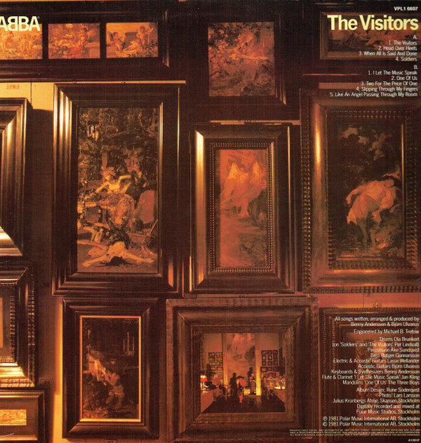 ABBA : The Visitors (LP, Album, Gat)