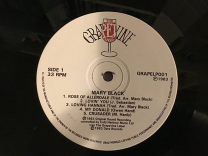 Mary Black : Mary Black (LP, Album)